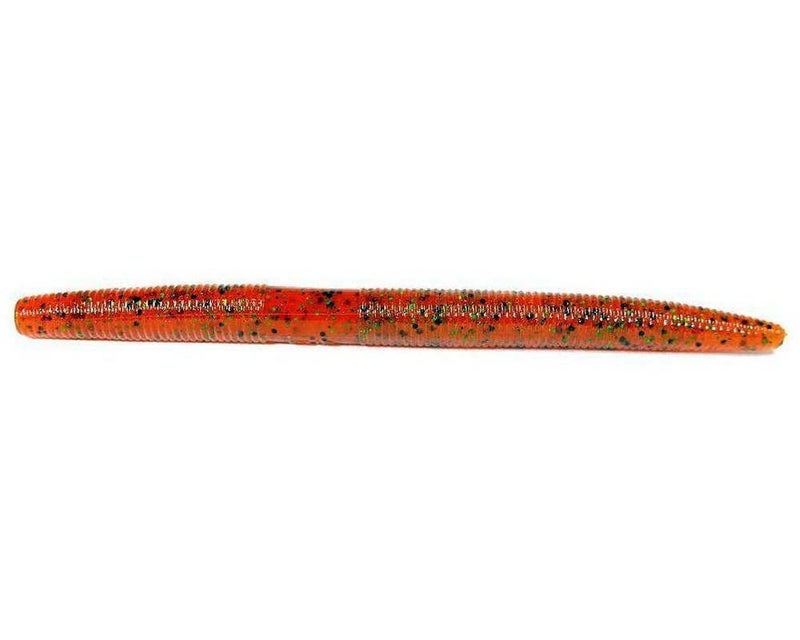 Yamamoto 9-10-196 Senko, 5-Inch, 10-Packpum-Packin, Org/Black Green - Image 1